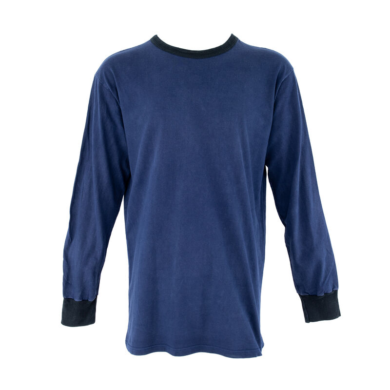 Dutch Army Navy Blue Long Sleeve Shirt - Medium | Issued, , large image number 0